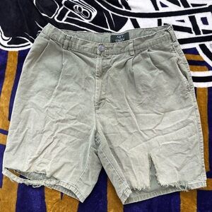 Vintage Olive Jean Shorts
